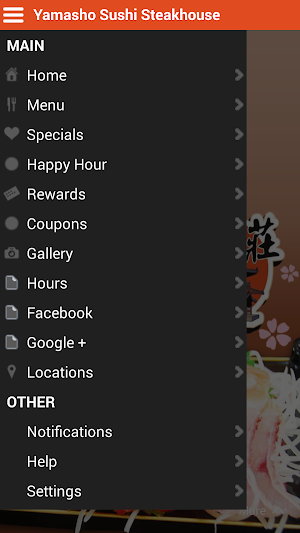 Yamasho Sushi Steakhouse Screenshot 1