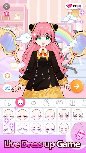Live Star: Doll Dress Up Games Screenshot 0
