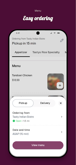 Tasty Indian Bistro Screenshot 2