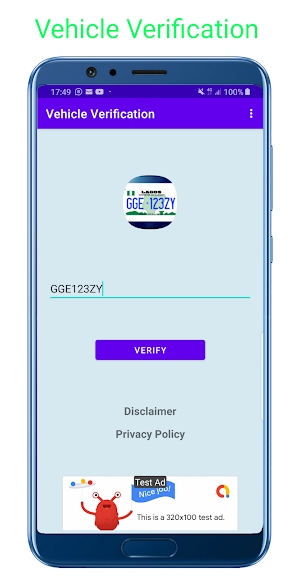 ConfirmMe -Best Nigeria Cars/Vehicles Verification Screenshot 1