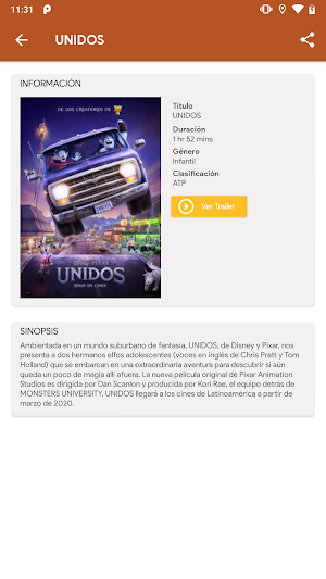 Cine y Café Screenshot 0