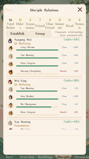 Cultivation Sect Simulator Screenshot 3