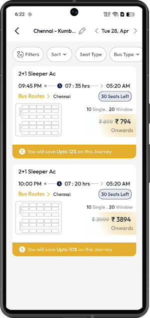 Varma Travelines Screenshot 3