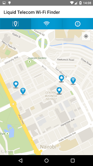 Liquid Telecom Wi-Fi Finder Screenshot 0