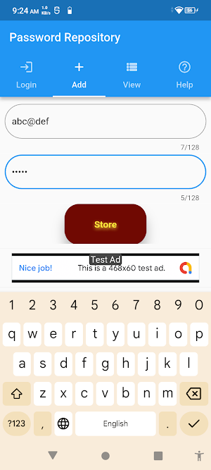 Password Repository Screenshot 2