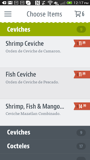 El Dorado Seafood Screenshot 2