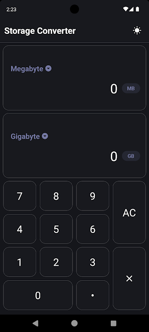 Storage Converter Screenshot 1