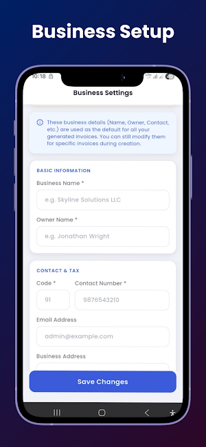 Simple Invoice Generator Screenshot 0