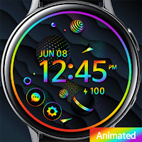 Black Wave Ball_Watchface