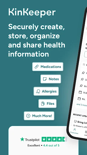 KinKeeper - Health Organizer Screenshot 0