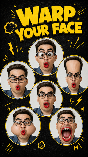 LOLwarp: Funny Face Filter Screenshot 0
