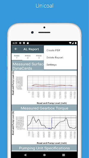 Unicoal Reports Screenshot 1