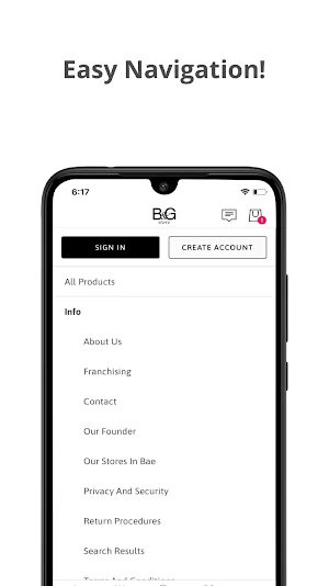 B&G Store AE Screenshot 3