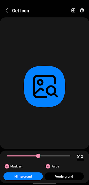 Get Icon Screenshot 2