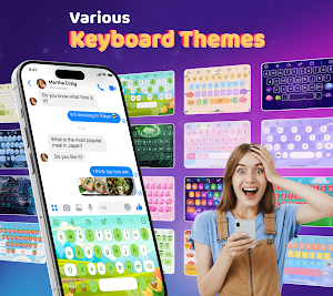 Font Keyboard Themes & Fancy Screenshot 0