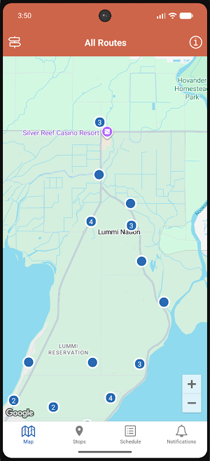 Lummi Transit Screenshot 0