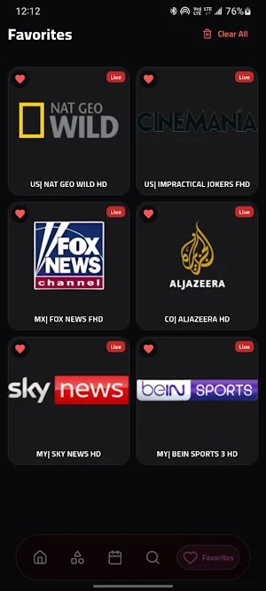 تلفاز مباشر جميع القنوات Screenshot 0