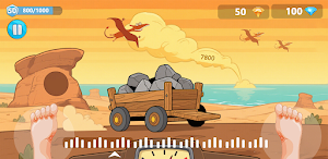 Wild Man Racing Car Screenshot 1