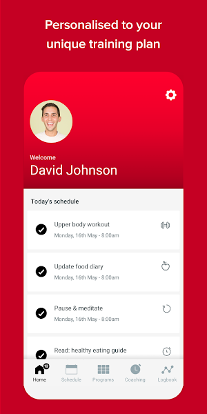 EA Fitness and Nutrition Screenshot 1