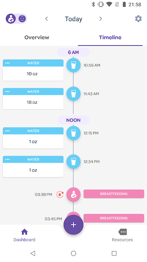 Lansinoh Baby App 2.0 Screenshot 1