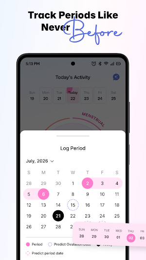 Evaa Health: Cycle & Pregnancy Screenshot 1
