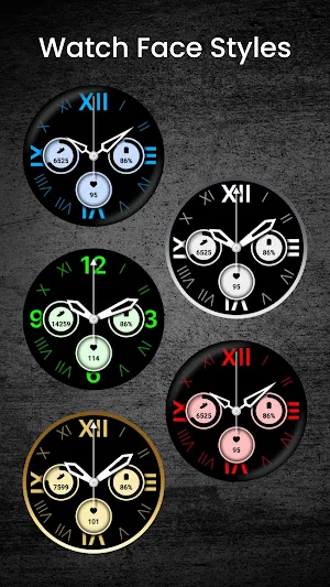 GL101 Analog Watch Face Screenshot 2