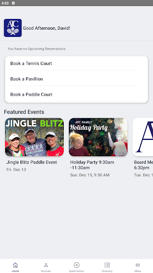 Arapahoe Tennis Club Screenshot 1