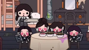 Toca Wednesday Addam Boca HD Screenshot 3