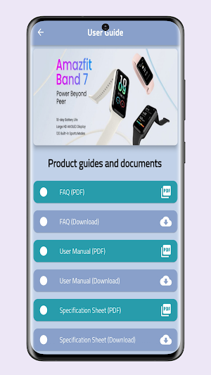 Amazfit Band 7 Fitness Guide Screenshot 0