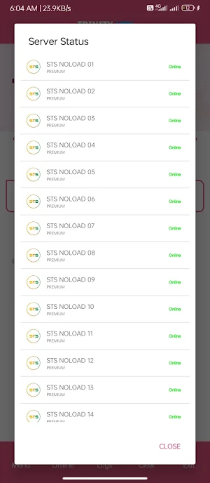 Trinity VPN Screenshot 3