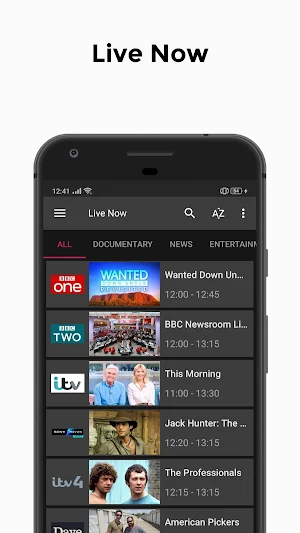 UK TV Guide - UK TV Listings for over 450 channels Screenshot 0
