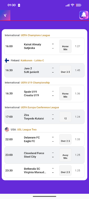 Victory Scores Screenshot 2