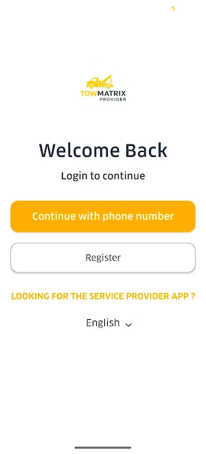 TowMatrix Provider Screenshot 0