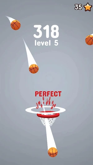 Reverse Basket : basketball game Screenshot 3