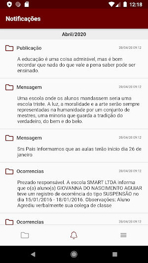 CBS Santarém Screenshot 3