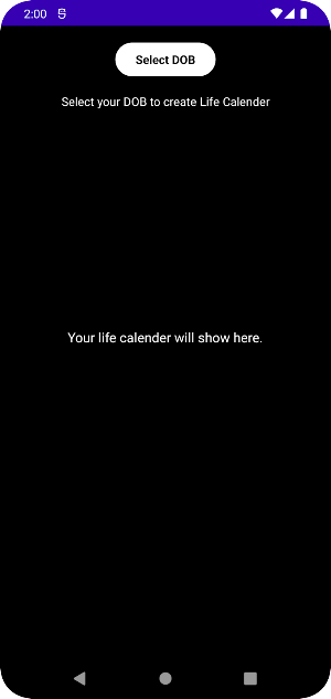 Life Calender Screenshot 0