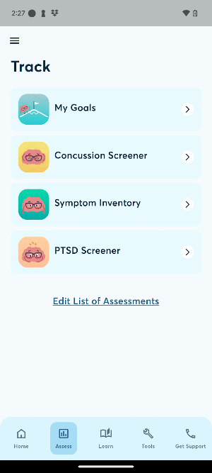 Concussion Explorer Screenshot 1
