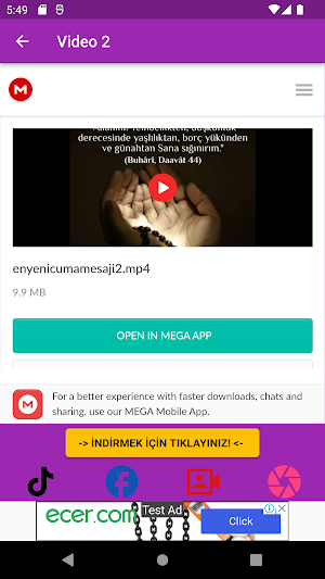 Videolu Cuma Mesajları Screenshot 2