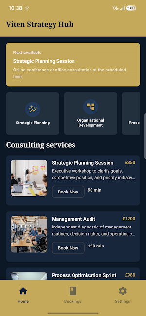 Viten Strategy Hub Screenshot 0
