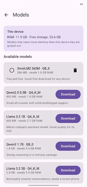 PocketSage: Private AI Screenshot 0