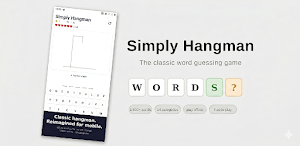 Simply Hangman: Word Game Screenshot 0