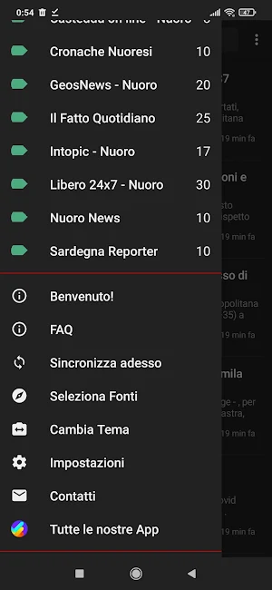 Nuoro notizie Screenshot 1