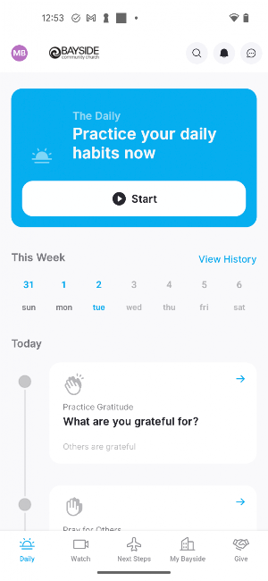 Bayside Community Church App Screenshot 0
