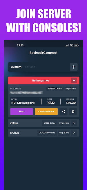 BedrockConnect Screenshot 0