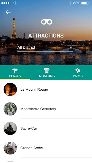 Paris Travel - Pangea Guides Screenshot 1