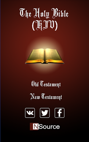 King James Version Bible - KJV Screenshot 0