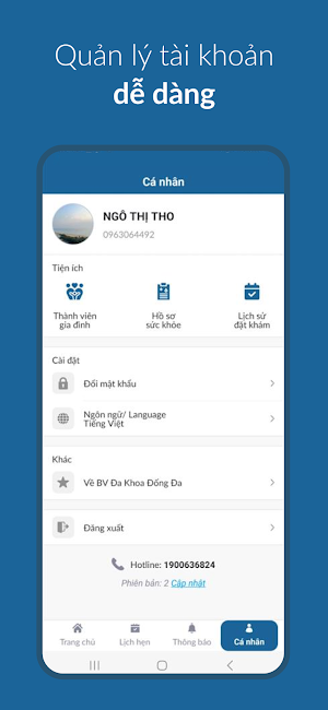 Bệnh Viện Đa Khoa Đống Đa Screenshot 1
