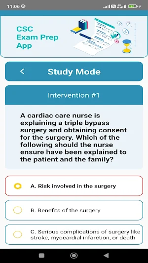 CSC Exam Prep App Screenshot 2