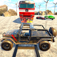 Train Car Crash Derby Game 3D