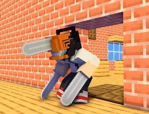 Mod Chainsaw Man for mcpe Screenshot 2